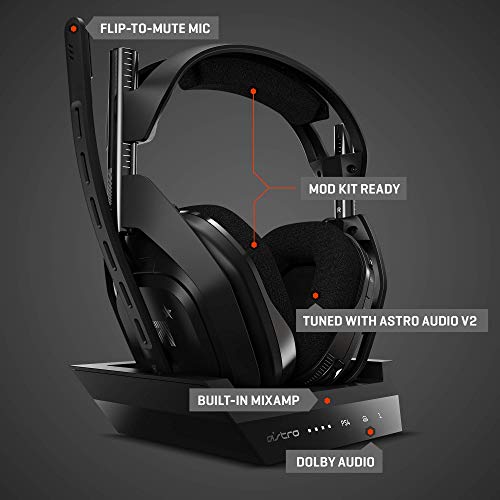 Astro Gaming A50 headphones features